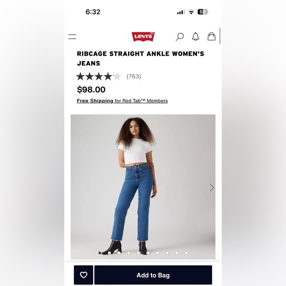 Levi's Denim - Levi Jeans Medium Wash